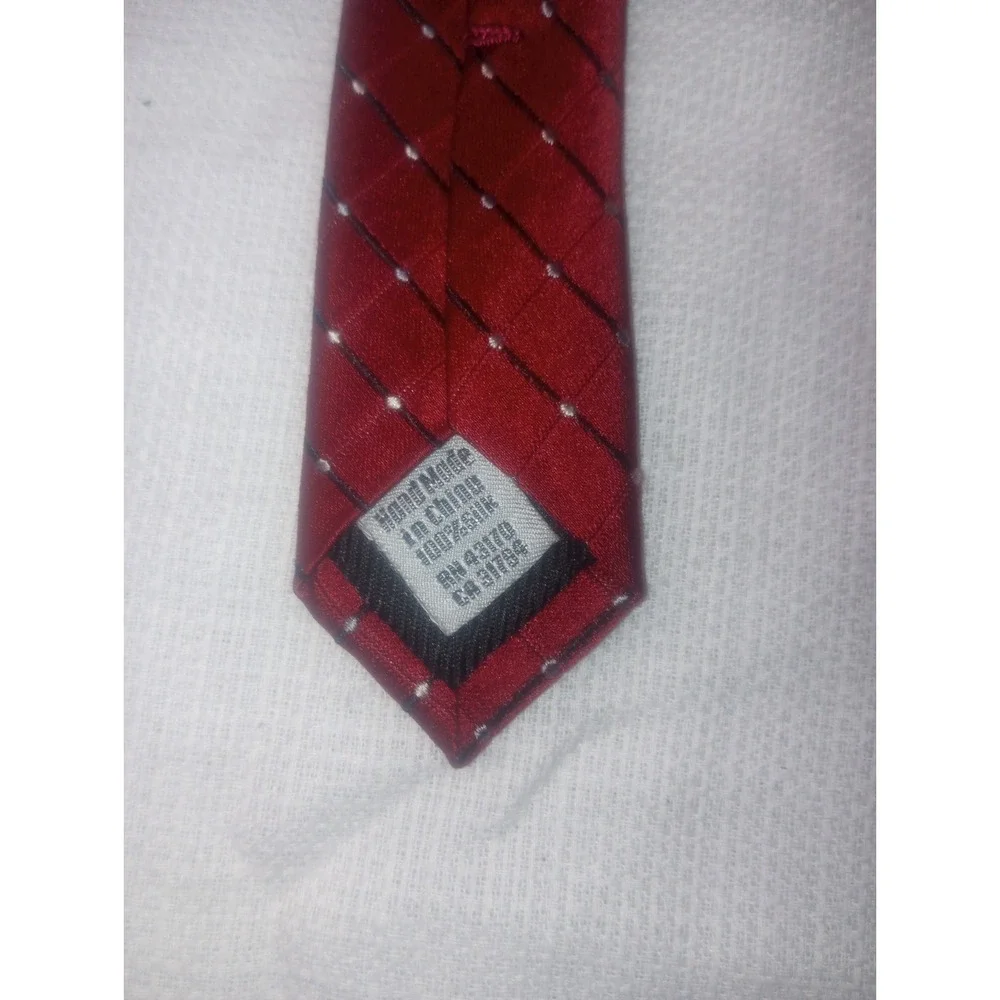 Croft And‎ Barrow 2pk Neck Ties Red And Yellow Silk China